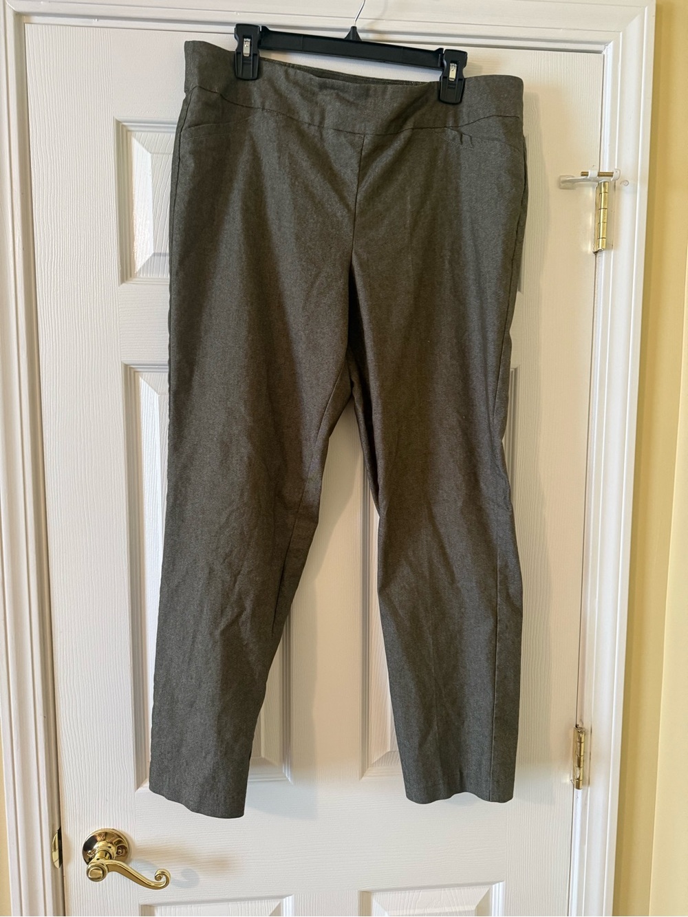 Southern Lady Olive Green Stretch Dress Pants
